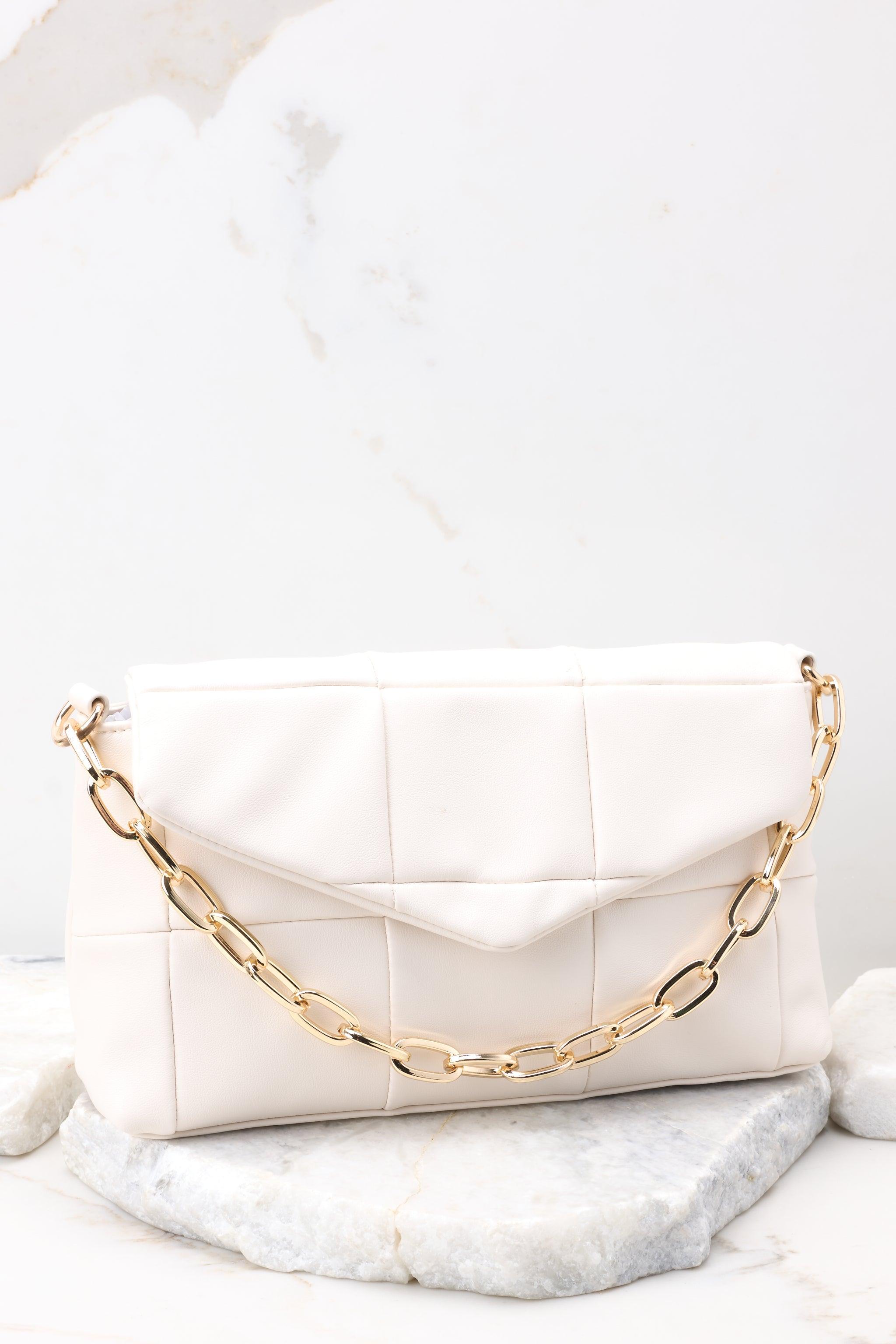 Captivatingly Chic Ivory Bag Product Image