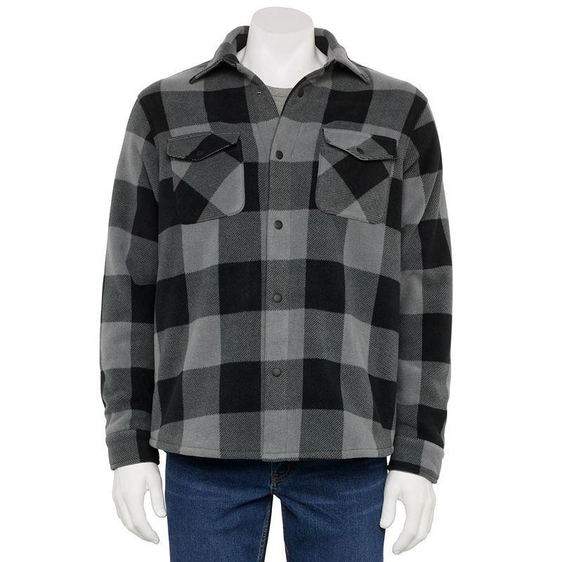 Mens Sonoma Goods For Life Arctic Fleece Shirt Jacket Product Image