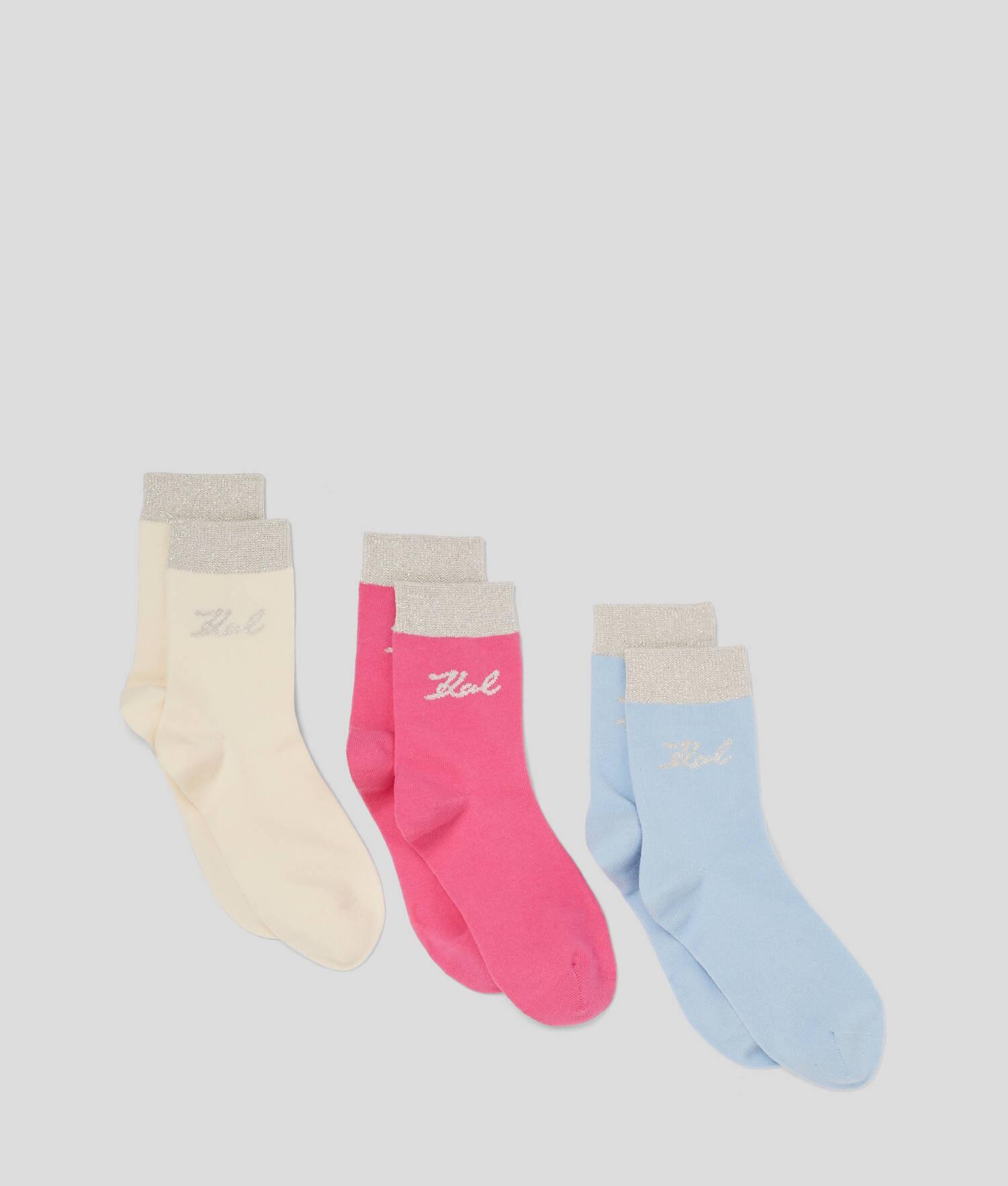 KARL SIGNATURE SOCKS – 3 PACK Product Image