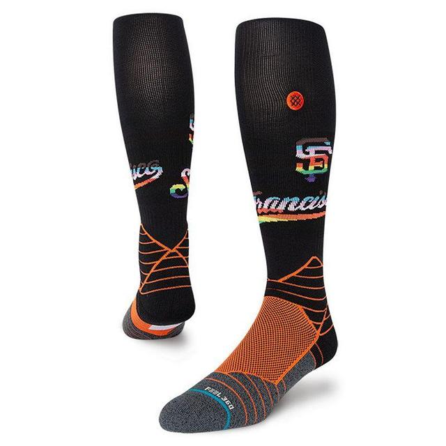 Mens Stance /Orange San Francisco Giants Pride Diamond Pro Over the Calf Socks Product Image