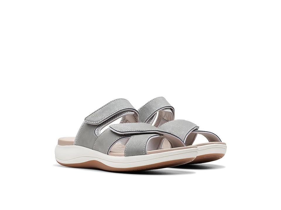 Clarks Mira Ease (Grey Textile) Women's Sandals Product Image