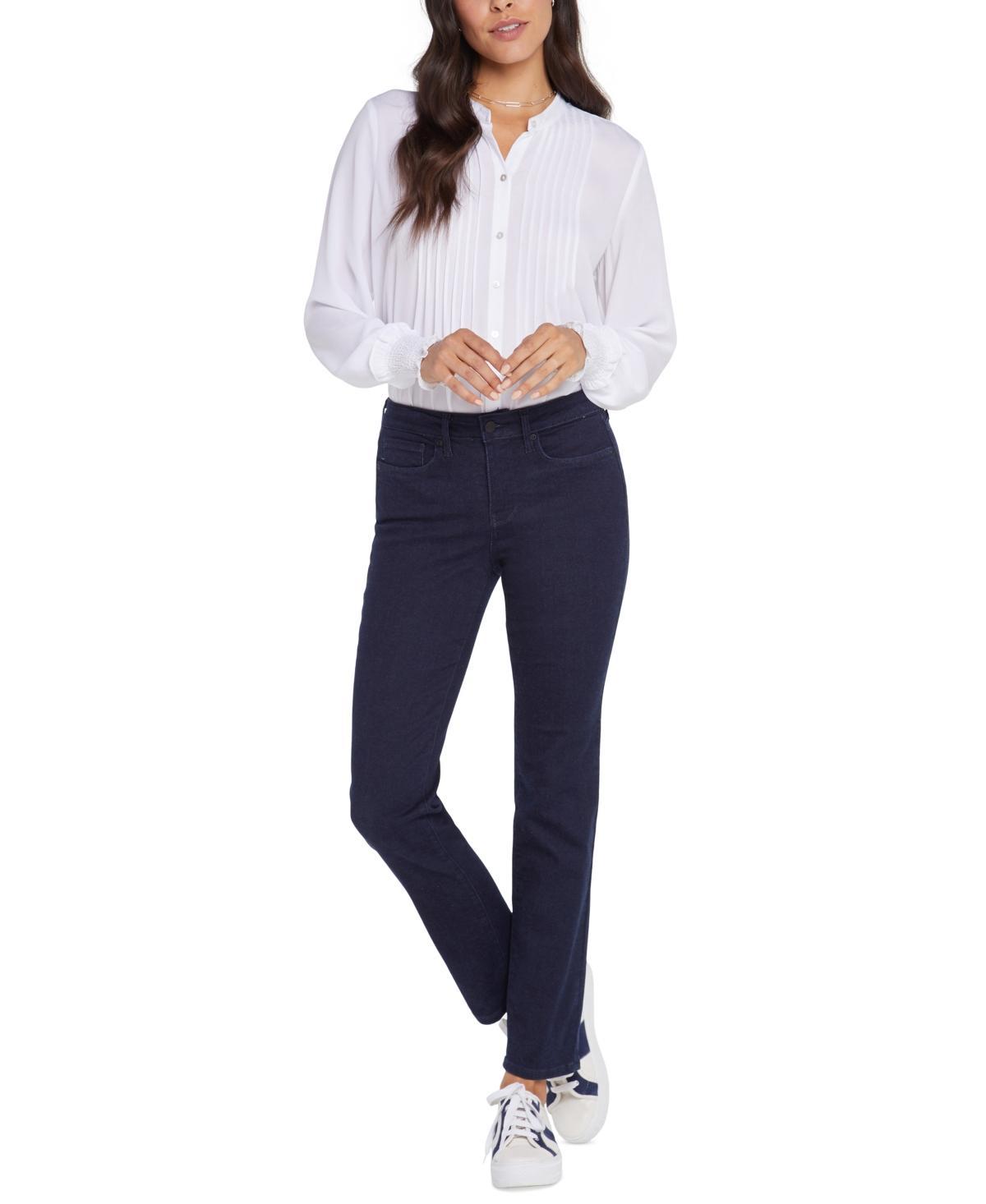 NYDJ Women's Sheri Slim Jeans Blue Product Image