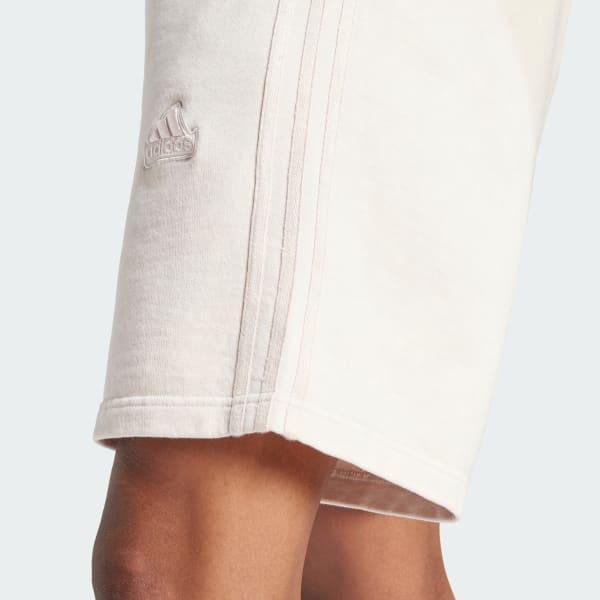 ALL SZN French Terry 3-Stripes Garment-Wash Shorts Product Image