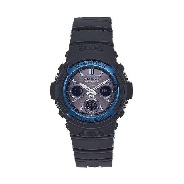 Casio Mens G-Shock Analog & Digital Atomic Solar Watch - AWGM100A-1A, Black Product Image