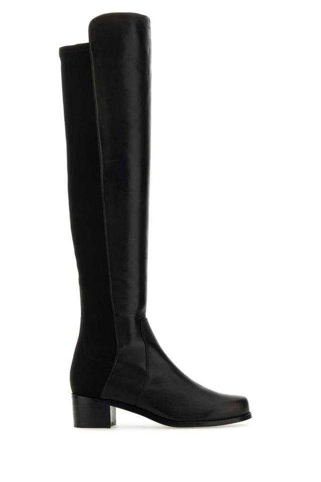 Nappa High Boot In Black Product Image