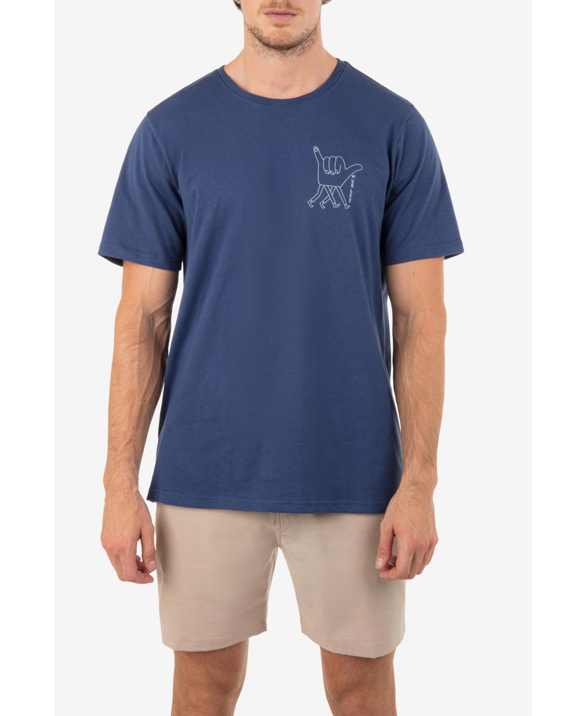 Hurley Mens Evd H2O-Dri Shaka Dude Slub Short Sleeve T-shirt Product Image