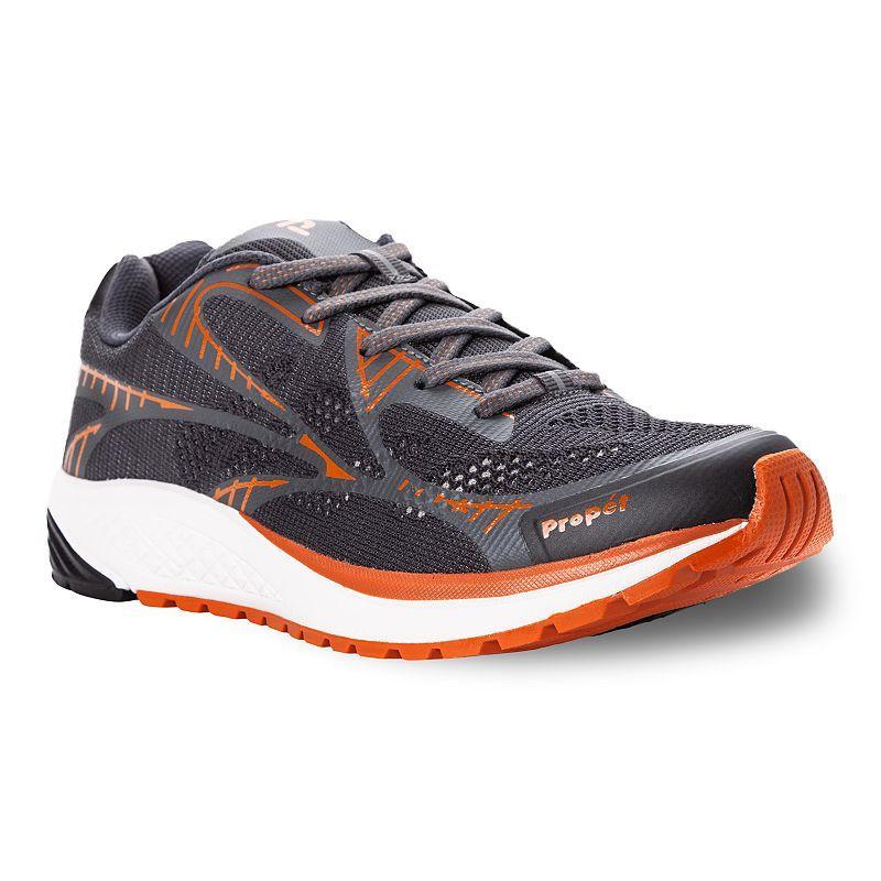 Propet One LT Mens Running Shoes Navy Green Product Image