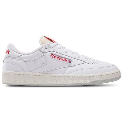 Reebok Mens Reebok Club C 85 Vintage - Mens Running Shoes White/Chalk/Vector Red Product Image