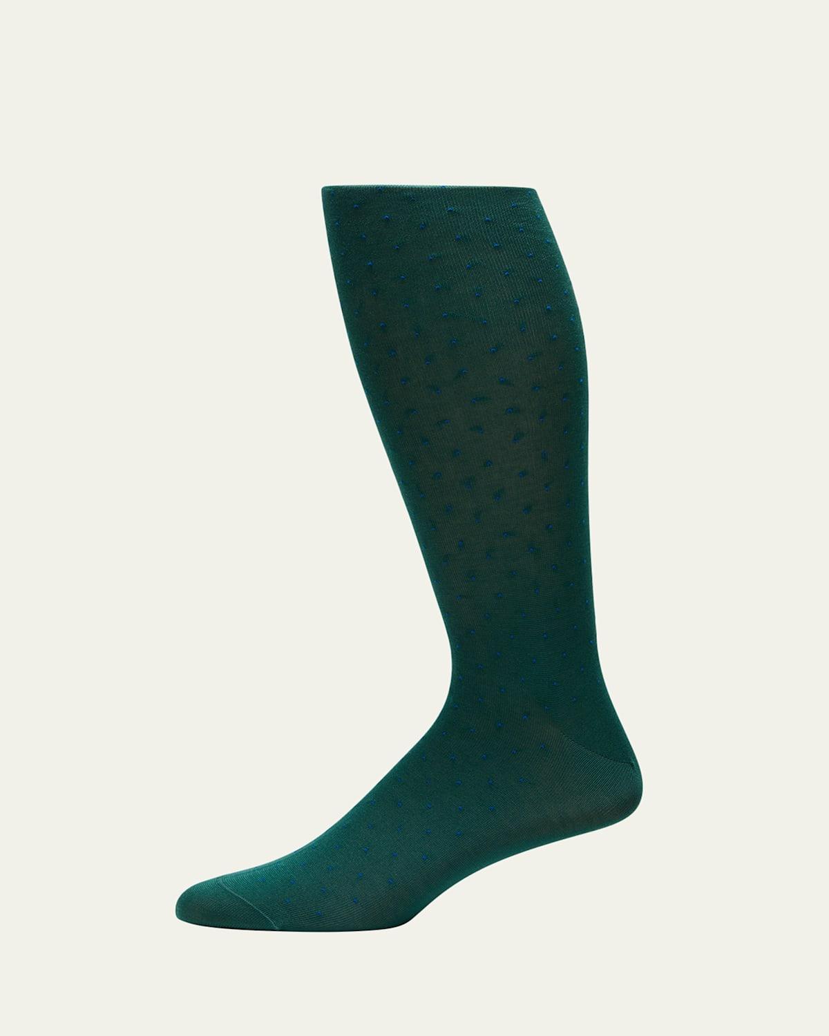 Mens Gadsbury Pindot Crew Socks Product Image