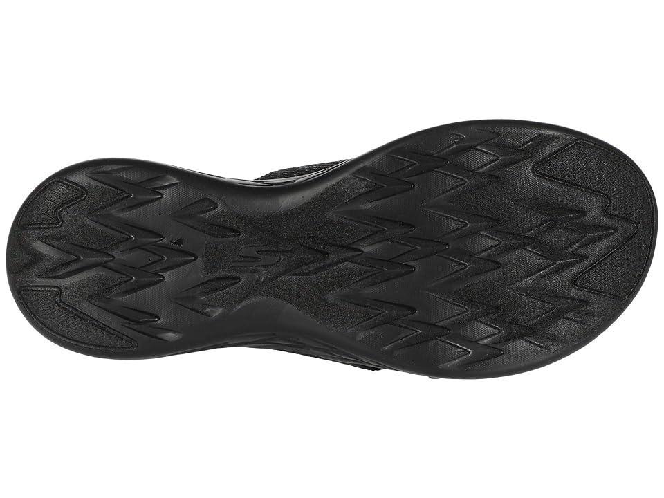 SKECHERS Performance On-The-Go 600 - Glistening (Black) Women's Sandals Product Image