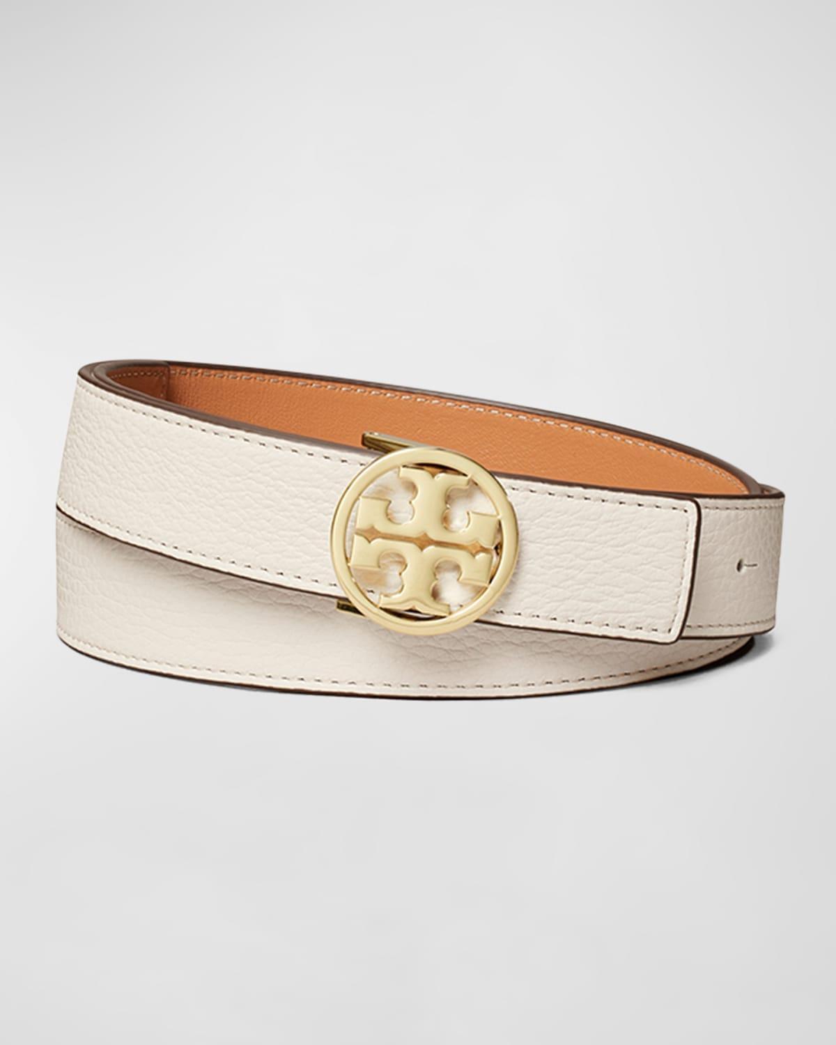 Tory Burch Logo Reversible Leather Belt Product Image