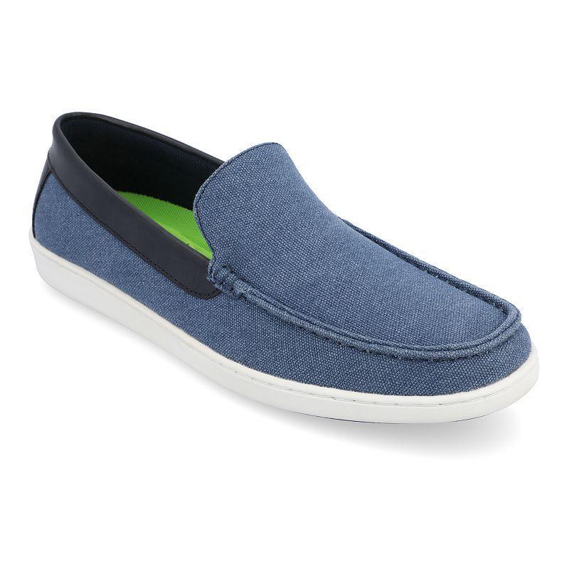 Vance Co. Corey Mens Loafers Blue Product Image