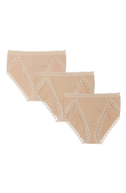 Womens Bliss Cotton French Cut Brief 3 Pack Product Image