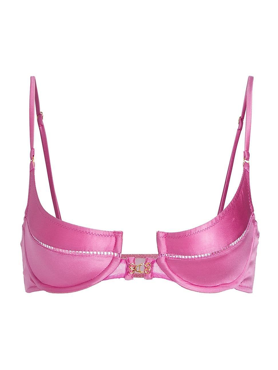 Womens Temptress Silk-Blend Demi Bra Product Image