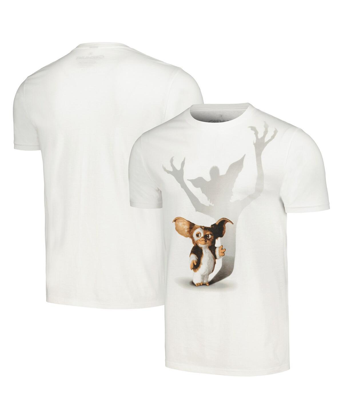 Ripple Junction Mens White Gremlins Gizmo Shadow T-Shirt Product Image