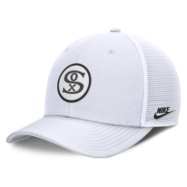 Chicago White Sox Cooperstown Rise Nike Mens Dri-FIT MLB Trucker Adjustable Hat Product Image