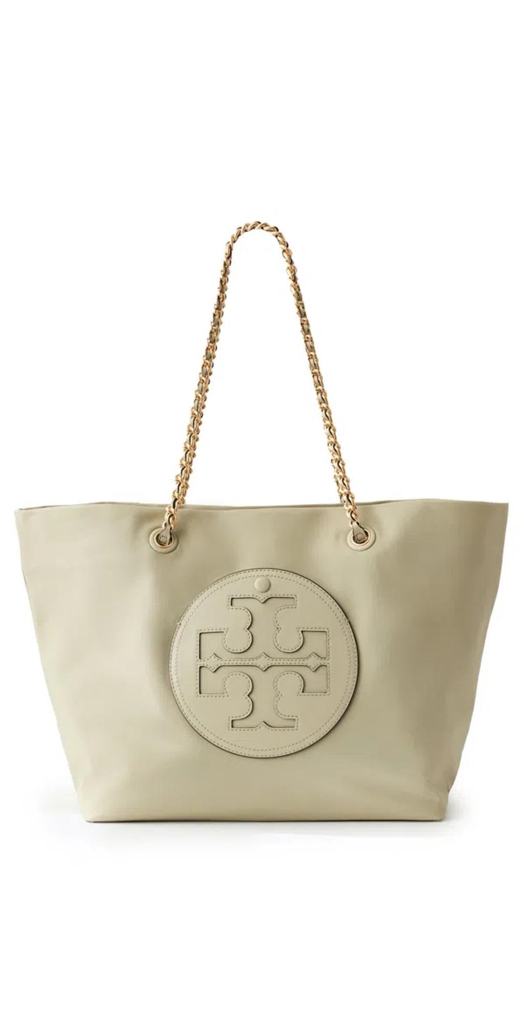 TORY BURCH Ella Chain Tote Olive Sprig In Green Product Image