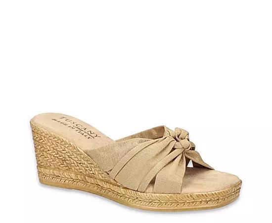 Easy Street Ghita Tuscany Womens Wedge Sandals Product Image