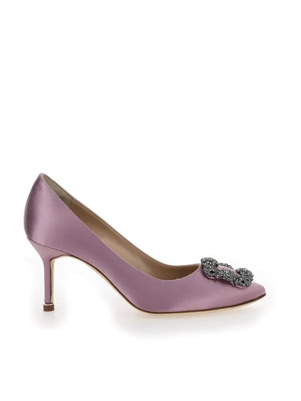 MANOLO BLAHNIK Hangisi Pumps In Multicolor Product Image