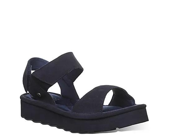 Bearpaw Crest Womens Slingback Platform Sandals Product Image