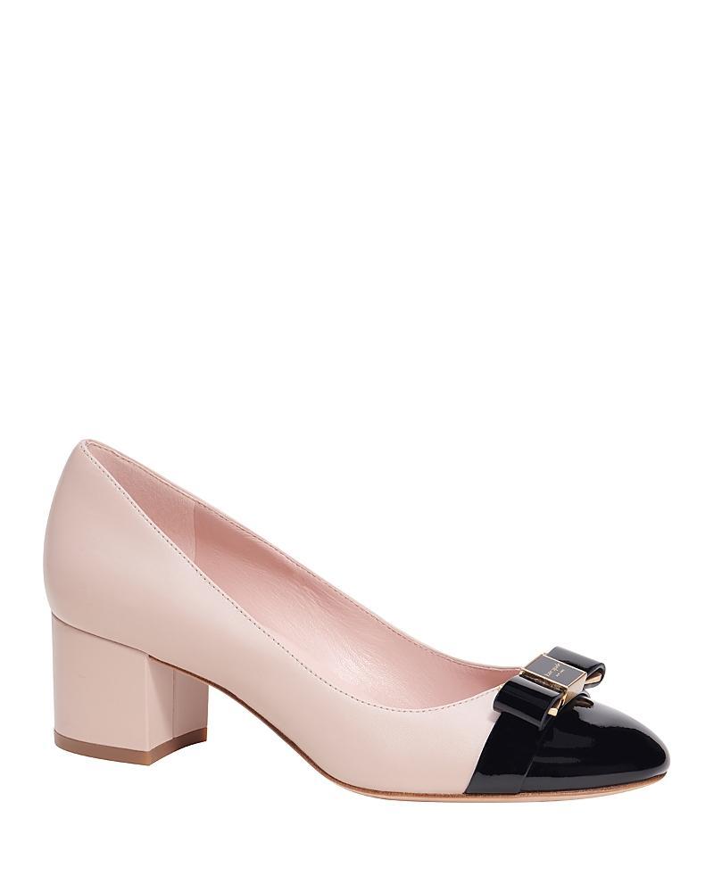 Womens Bowdie Leather Pumps Product Image