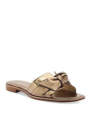 Alexandre Birman Maxi Clarita Bow Strap Slide Sandal Product Image