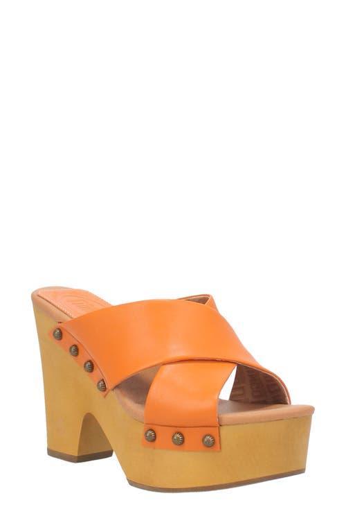 Dingo Driftwood Platform Wedge Sandal Product Image