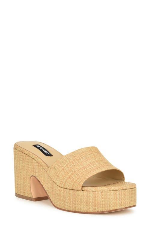 Nine West Boone Platform Slide Sandal Product Image