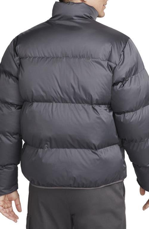 NIKE Club Water Repellent Primaloft® Insulated Puffer Jacket In Grey Product Image