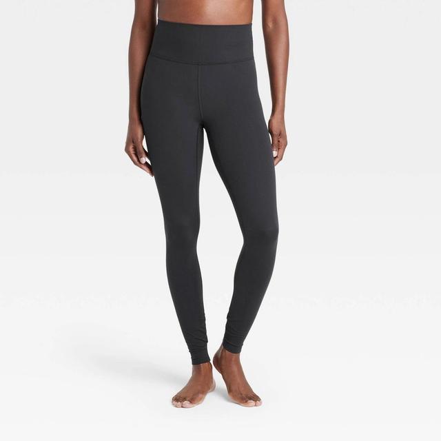 Womens Everyday Soft Ultra High-Rise Leggings - All In Motion Black XS Long Product Image