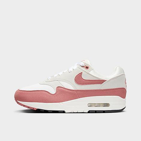 Nike Womens Air Max 1 87 - Shoes Sail/Canyon Pink/Black Product Image