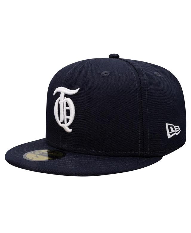 New Era Mens Navy Tigres de Quintana Roo Mexico League on Field 59FIFTY Fitted Hat Product Image