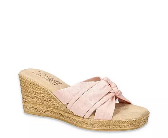 Tuscany Womens Ghita Wedge Sandal Product Image