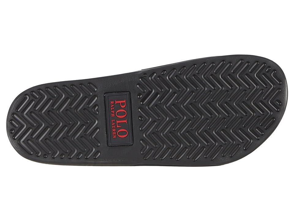 Polo Ralph Lauren Polo Slide Sandal Red) Men's Shoes Product Image