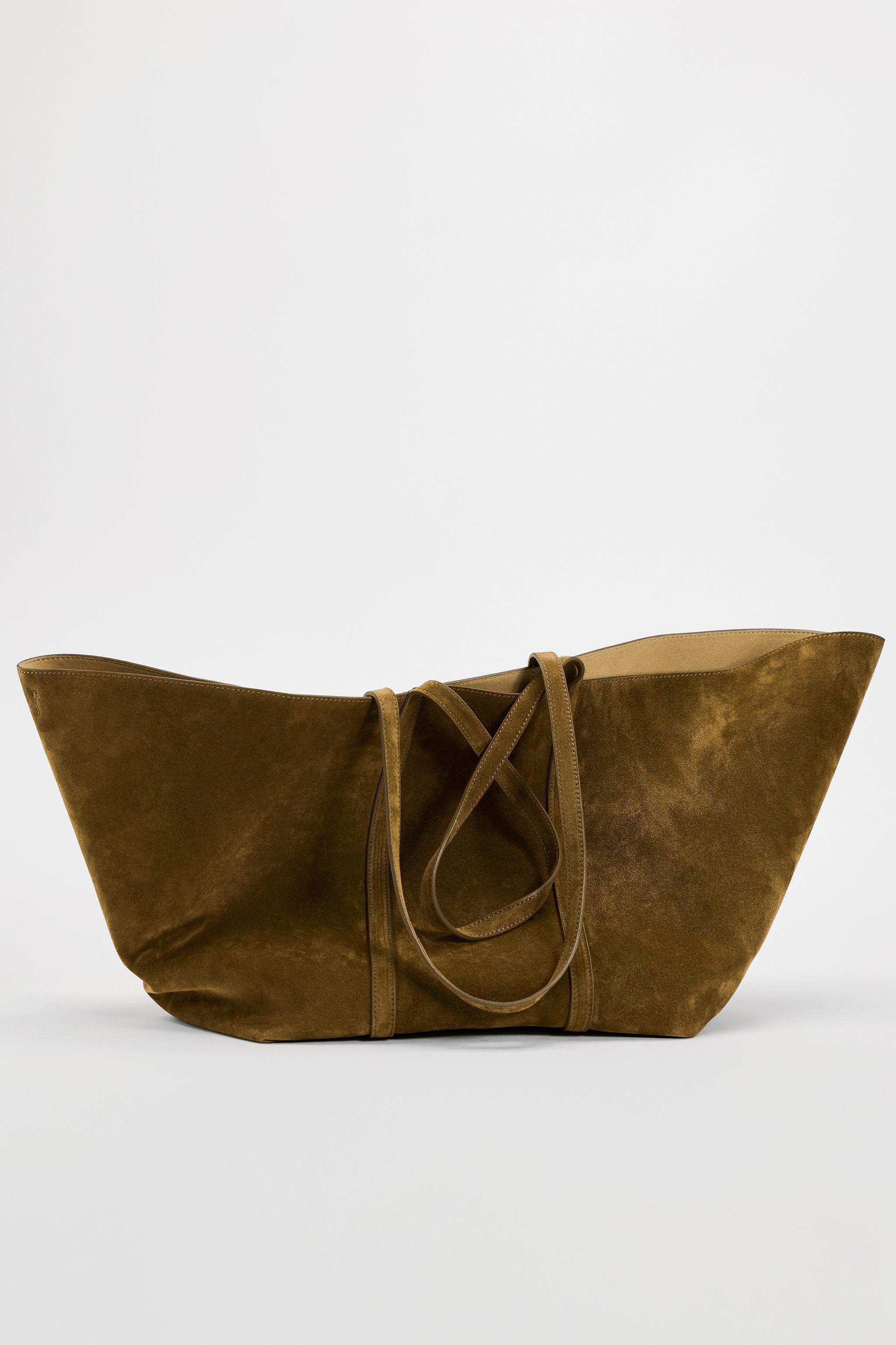 SUEDE TOTE BAG Product Image