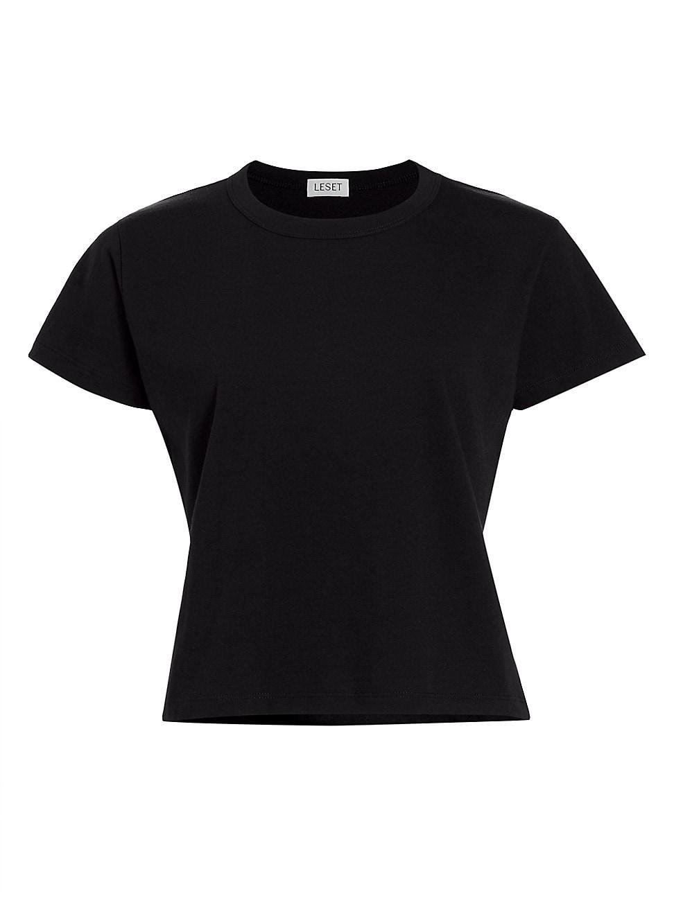 Womens Margo Cotton Cropped T-Shirt Product Image