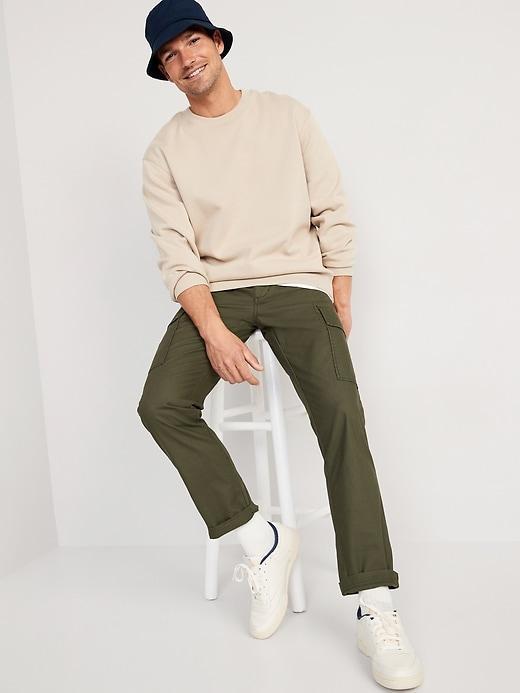 Straight Oxford Cargo Pants Product Image