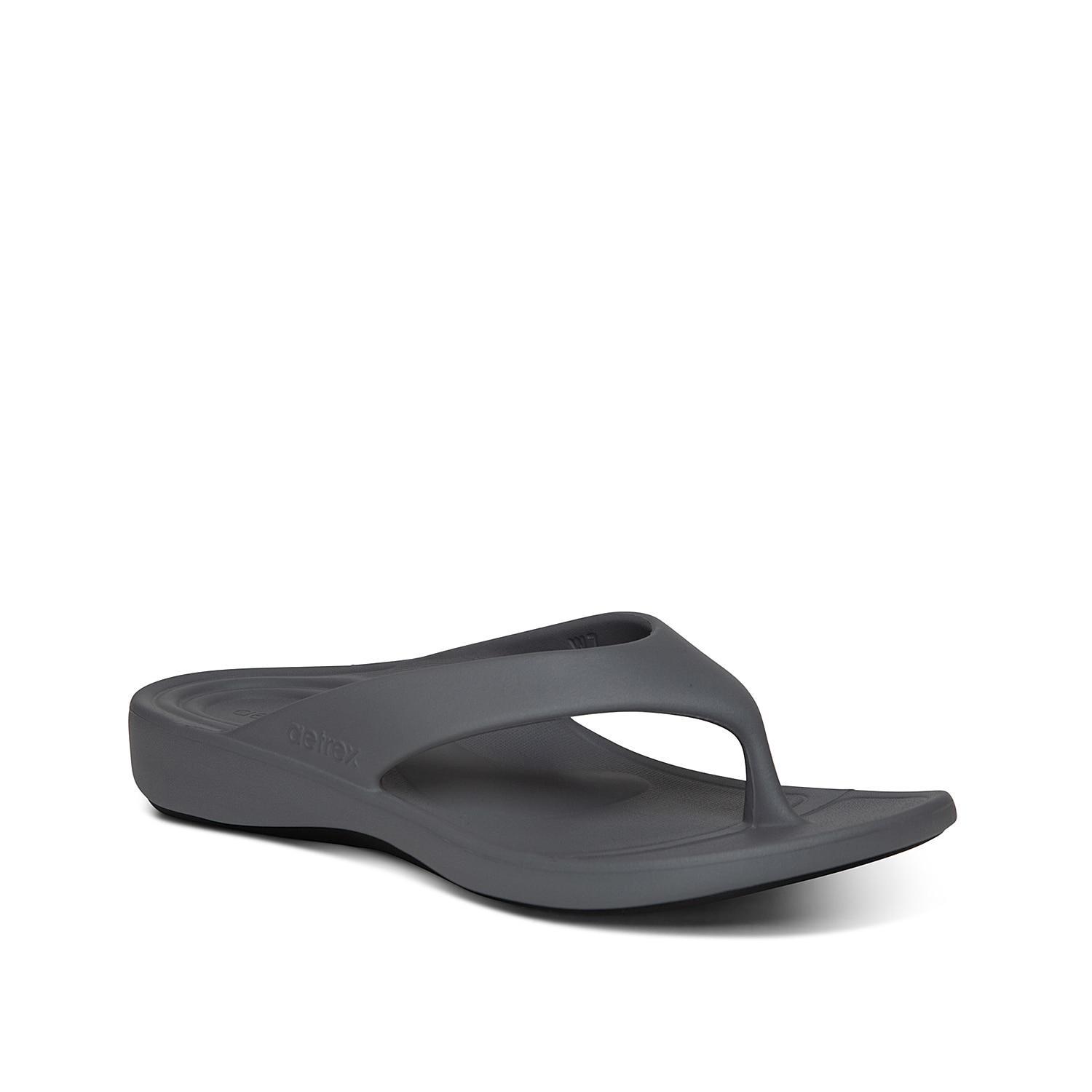 Aetrex Maui Flip (Grey) Women's Sandals Product Image