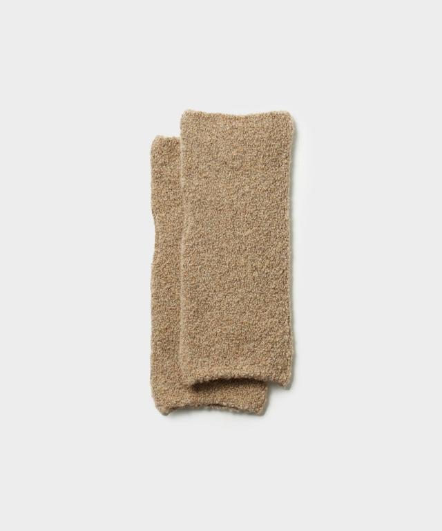 RoToTo Hand Warmer Gloves in Beige Product Image