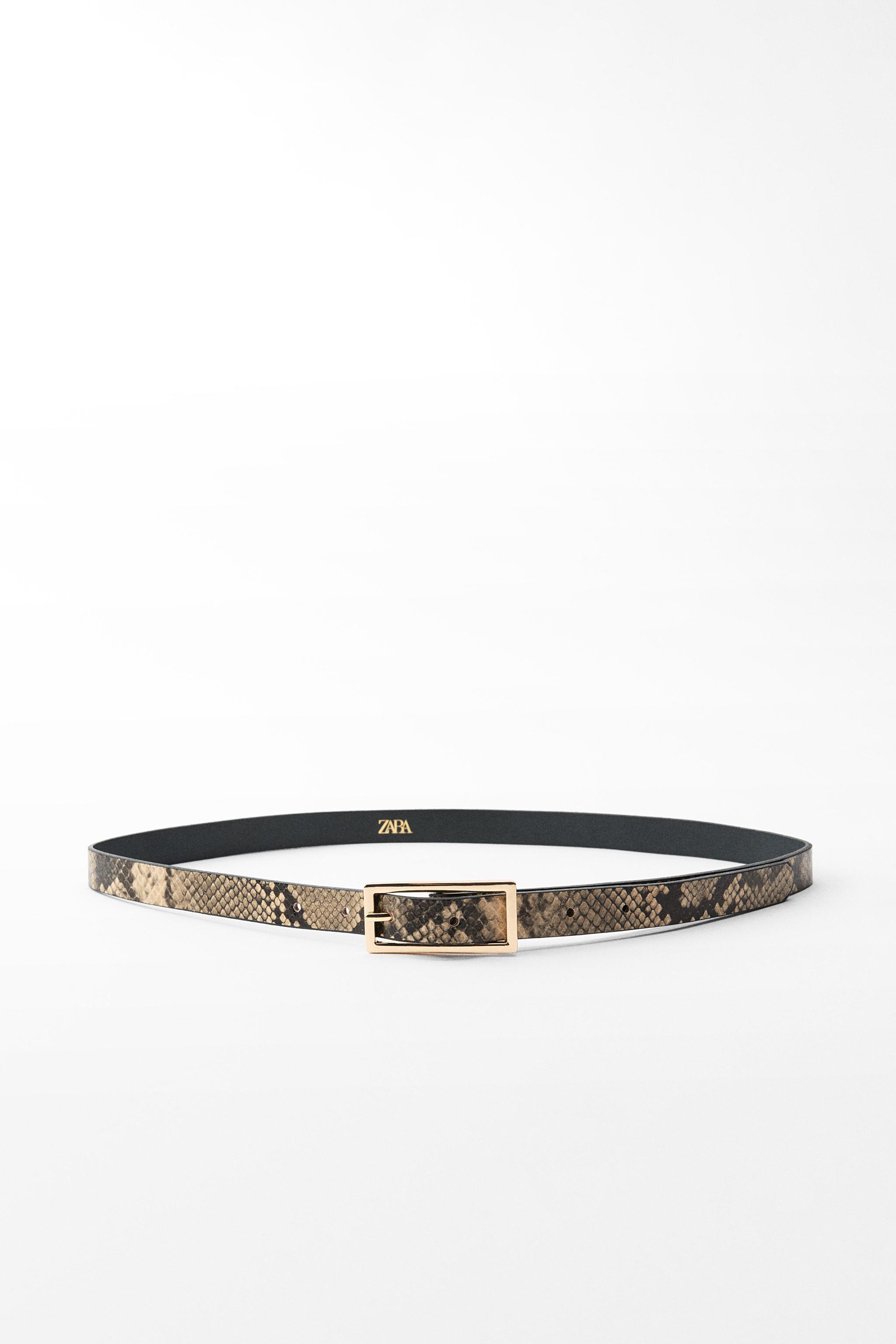 ANIMAL PRINT THIN BELT Product Image