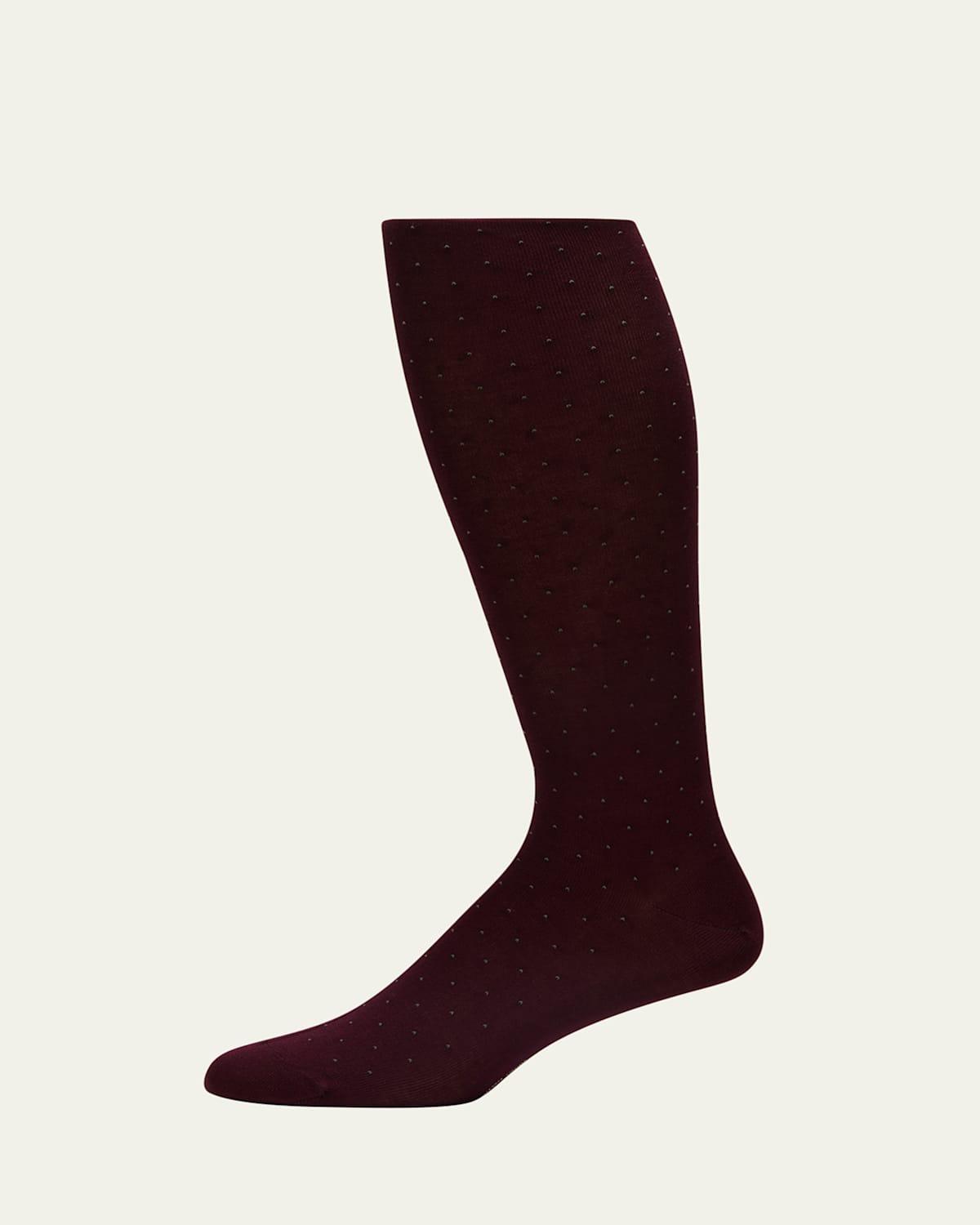 Mens Gadsbury Pindot Crew Socks Product Image