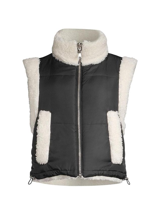 Womens Alex Reversible Mix Media Vest Product Image