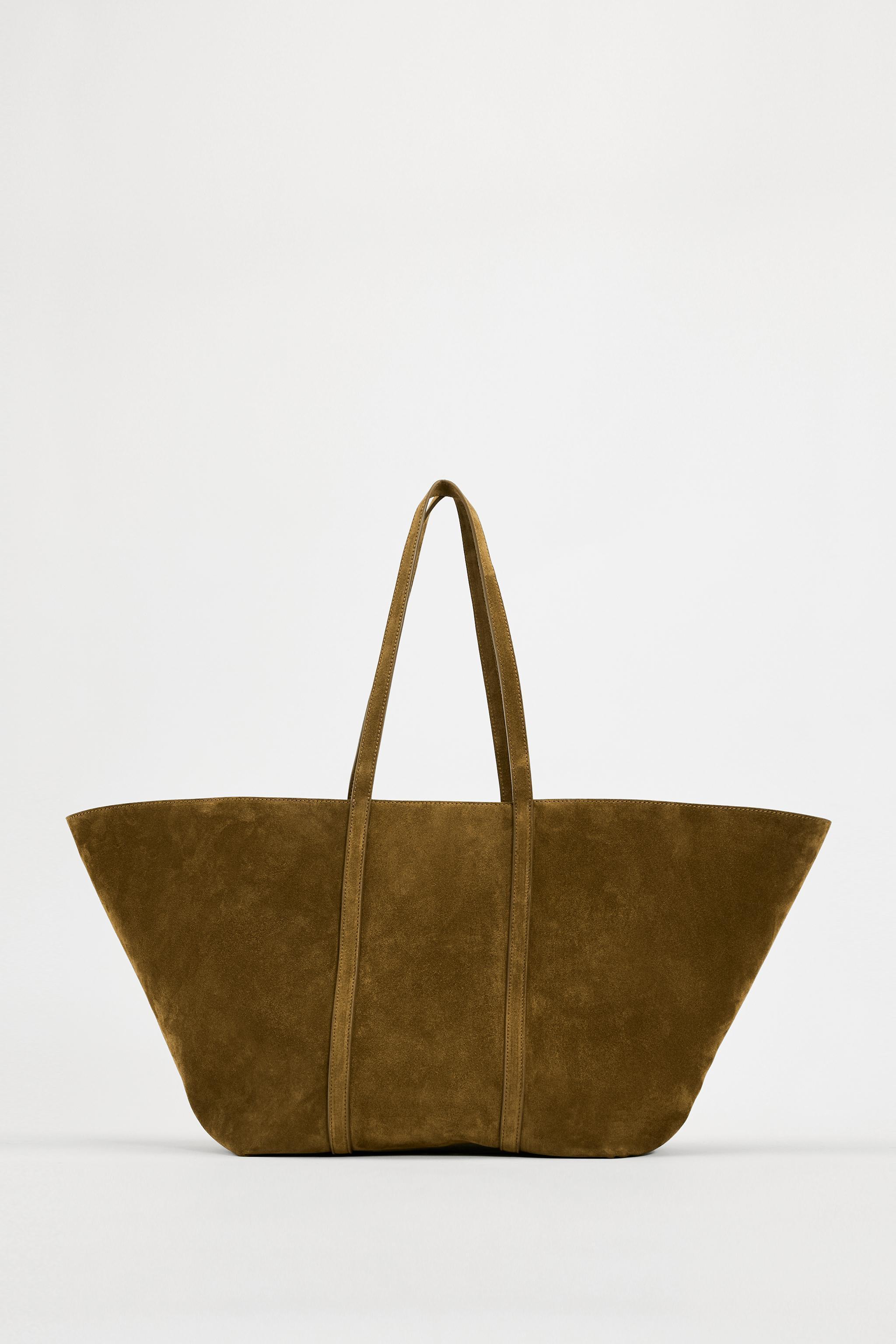 SUEDE TOTE BAG Product Image