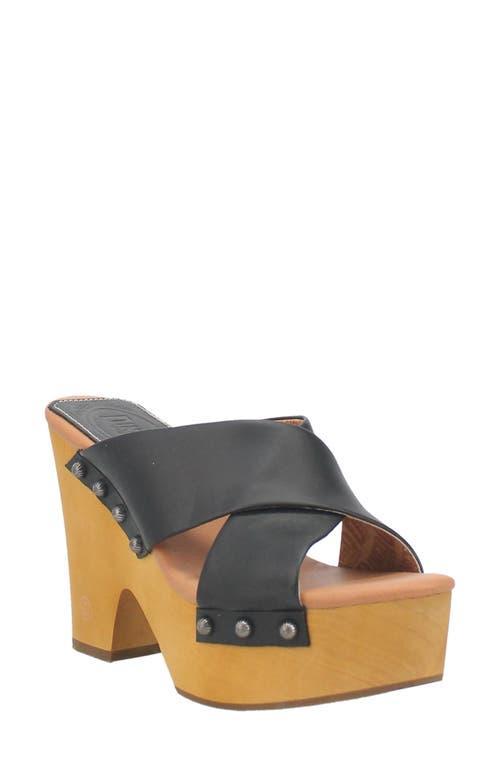 Dingo Driftwood Platform Wedge Sandal Product Image