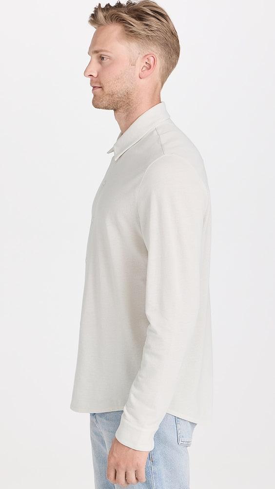 Vince Pique Button Down Shirt | Shopbop Product Image