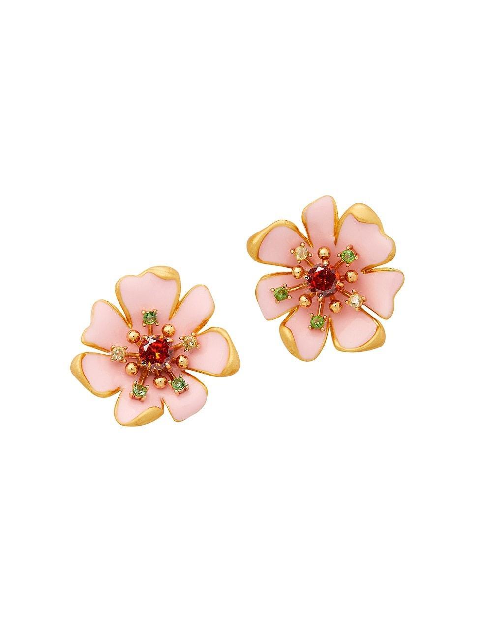 kate spade new york Bloom in Color Flower Statement Stud Earrings Product Image