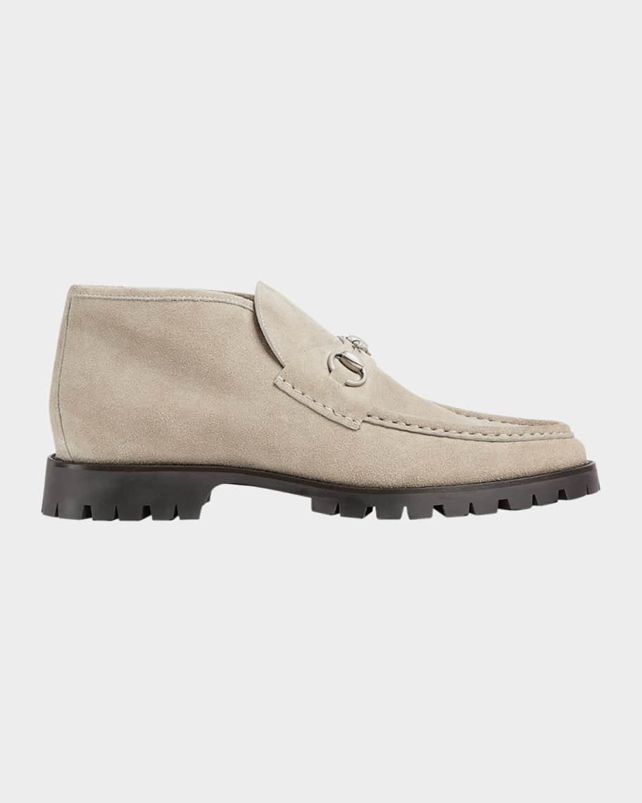 Mens Sylke Suede Bit Lug-Sole Chukka Boots product image