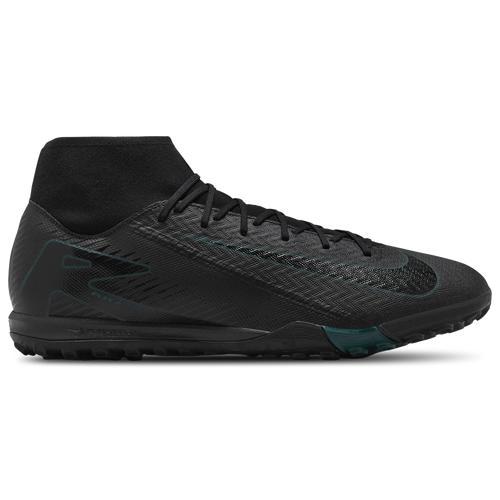 Nike Mens Zoom Superfly 10 Academy TF - Soccer Shoes Black/Black/Deep Jungle Product Image