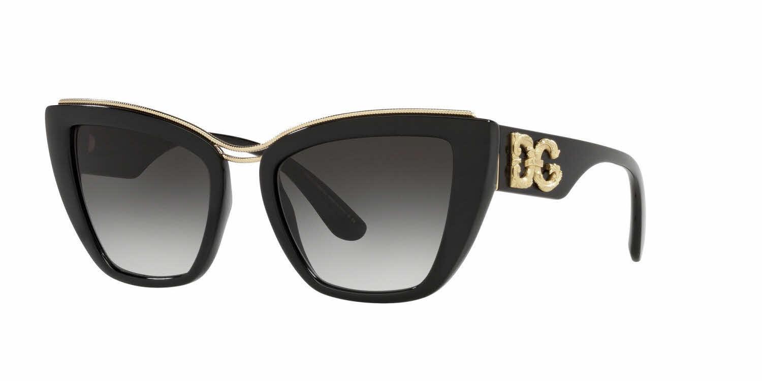 Dolce & Gabbana DG6144 Women's Sunglasses in Black Product Image