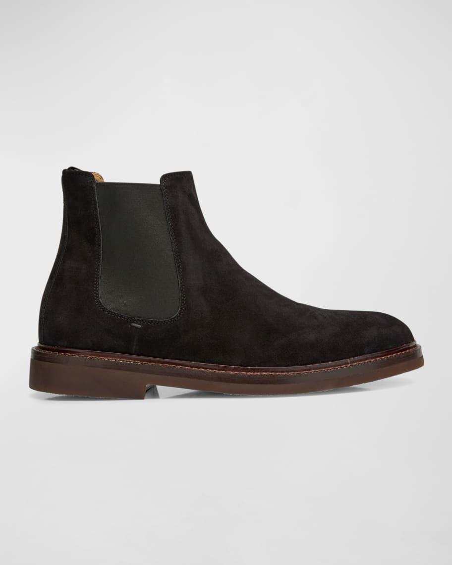 Men's Suede Chelsea Boots Product Image